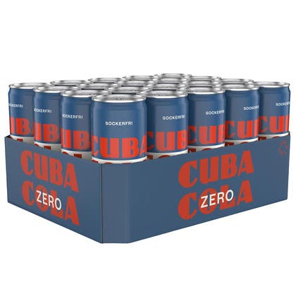 Läsk Cuba Cola / Zero 20x33 cl inkl pant