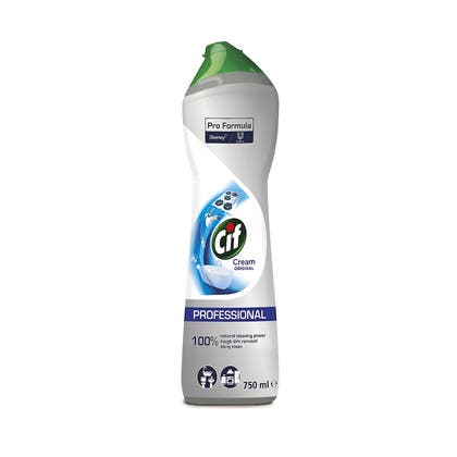 Skurkräm Cif Pro Original 750 ml
