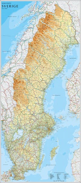 Sverigekarta