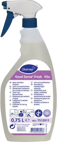 Luft- och textilfräschare Good Sense Fresh 0,75 Liter