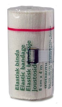 Elastisk binda 80 mm x 4 meter Cederroth