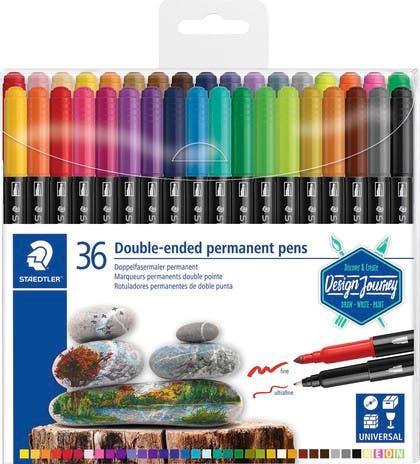Märkpenna Staedtler duo permanent