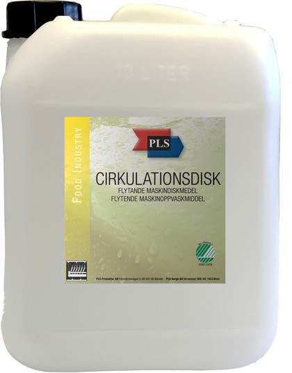 Maskindiskmedel Cirkulationsdisk flytande 10 Liter