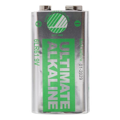 Batteri Deltaco Ultimate Alkaline 9V 6LR61