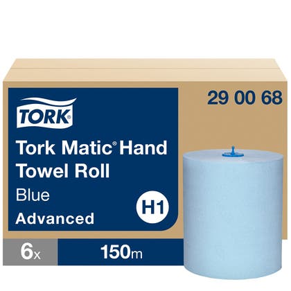 Pappershandduk på rulle Matic H1 150 meter Tork