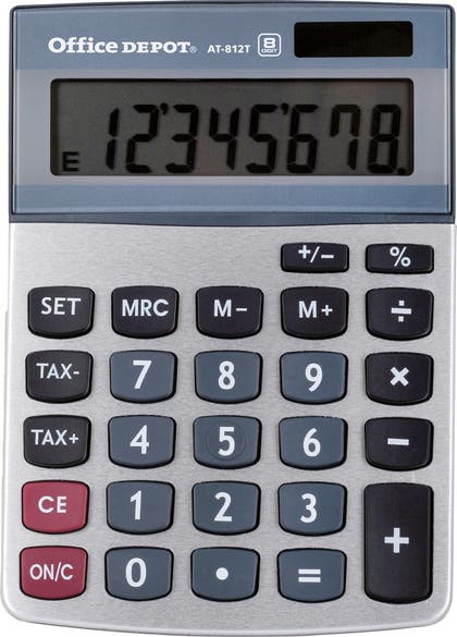 Bords- / Miniräknare Office Depot AT-812T