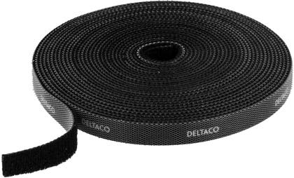 Kabelhållare kardborrband på rulle 10 mm x 5 meter