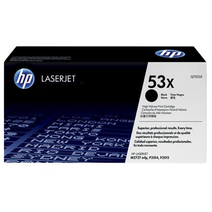 Toner HP Q7553X Svart 7000 sidor