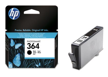 Bläckpatron HP No 364 Vivera Svart