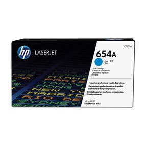 Toner HP 654A CF331A cyan 15.000 sidor