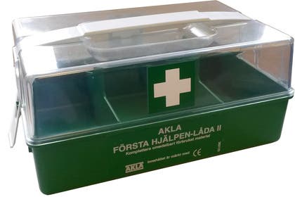 Akla Första Hjälpen-låda utan innehåll