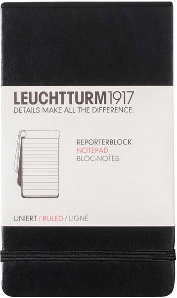 Reporter Notepad A6 Leuchttrum1917