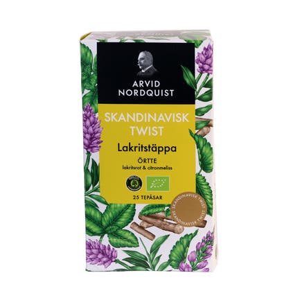 Te Eko Lakritstäppa örtte 25 st/fp