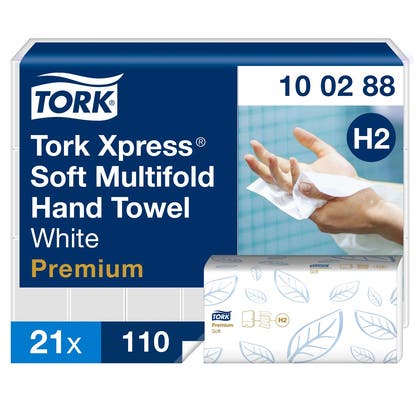 Pappershandduk Multifold H2 Xpress® Tork