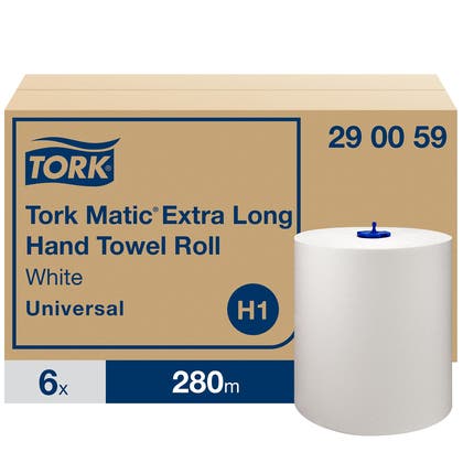 Handdukar på rulle Matic® Extra Lång H1 1-lager Tork 280 meter
