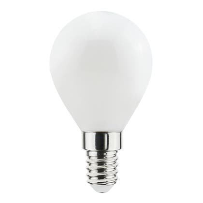 Ljuskälla LED Filament Klot E14 4,5W dimbar opal