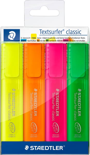 Övestrykningspenna Staedtler Textsurfer Neon