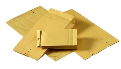 Provsäckar bruna