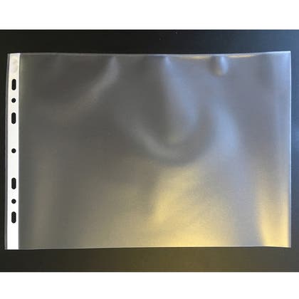 Plastficka A4L PP 0,12 100 st/fp