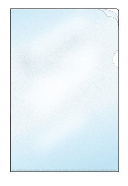 Plastmapp A4 PP 0,09 transparent 100/fp