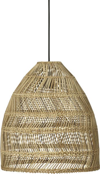 Taklampa Maja rattan utomhus