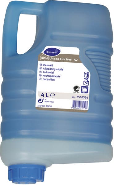 Torkmedel Suma Unison Clar free A2 flytande 4 Liter
