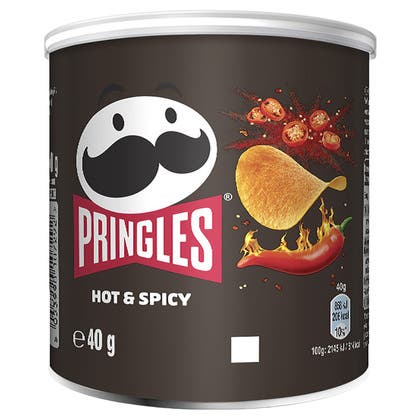 Chips Pringles Hot & Spicy Small can 40 g