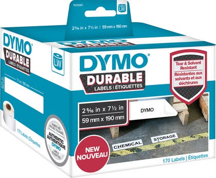 Etiketter Dymo Durable