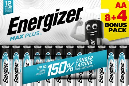 Energizer Batteri Max Plus Alkaliskt AA
