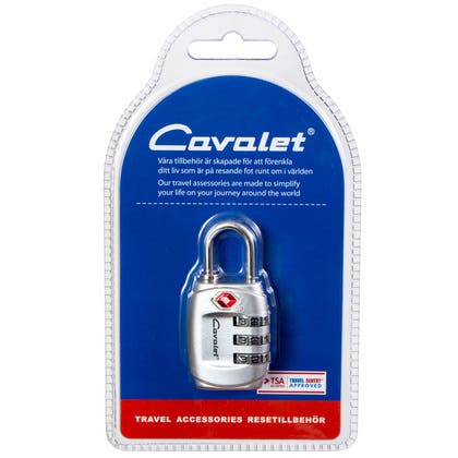 Kombinationslås TSA Cavalet