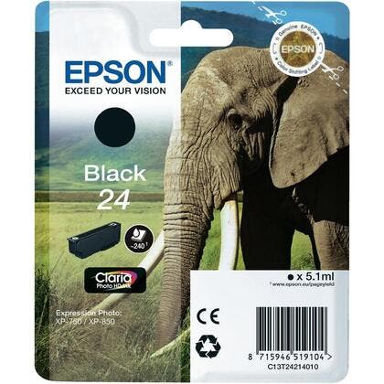 Bläckpatron Epson T2421 Svart