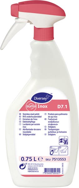 Stålglans-/rengöringsmedel Suma Inox 750 ml