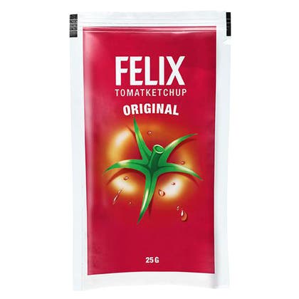 Ketchup portionspåse 126-pack Felix