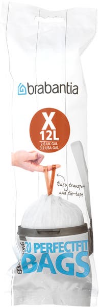 Avfallspåse PerfectFit X 12 Liter 20 st/fp