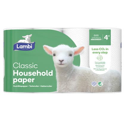 Köksarullar Lambi hushållspapper Bal - 5 x 4 st/fp