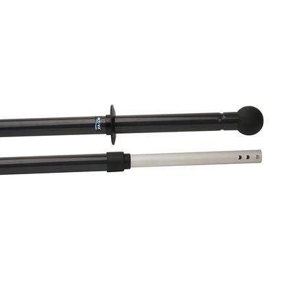 Skaft justerbart med kula grå 1000 - 1700 mm