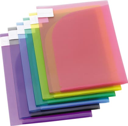 Plastmapp Dubbel A4 Tarifold