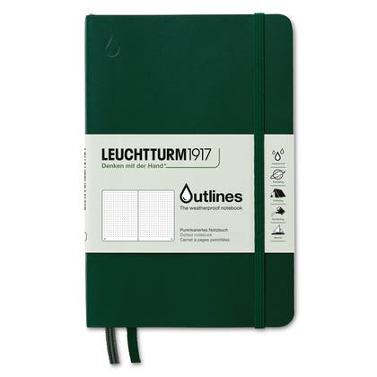 Anteckningsbok Outlines B6 Dot - För utomhusbruk