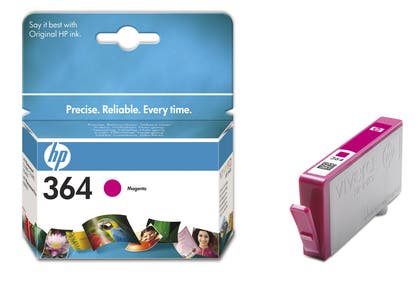 Bläckpatron HP No 364 Vivera magenta