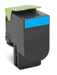 Toner Lexmark 80C2HC0 cyan 3000 sidor
