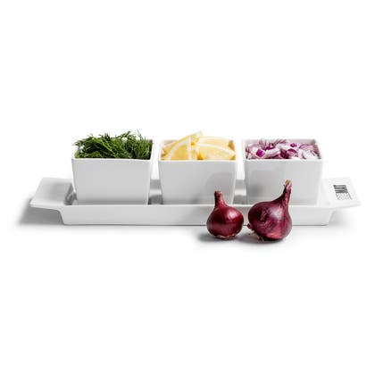 Serveringsset 4-delar - Edins plockmat