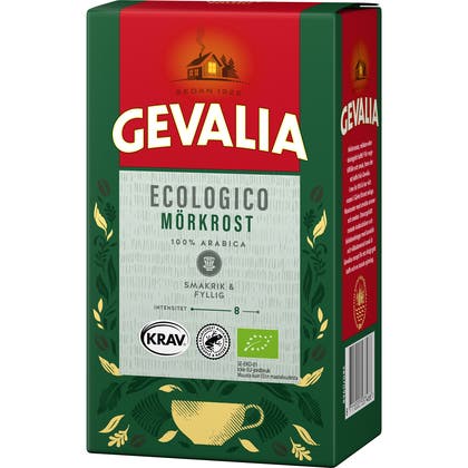 Bryggkaffe Gevalia Ecologico mörkrost