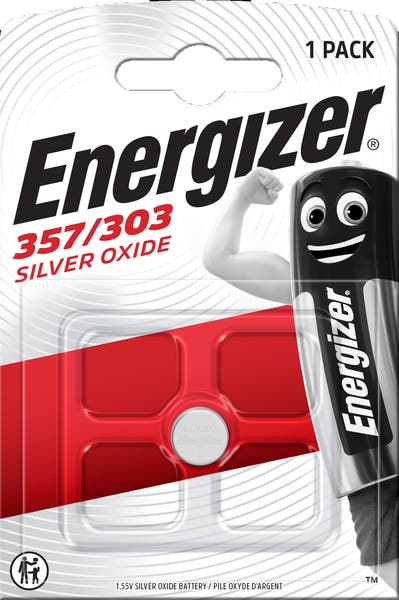 Energizer Klockbatteri Silveroxid 357/303