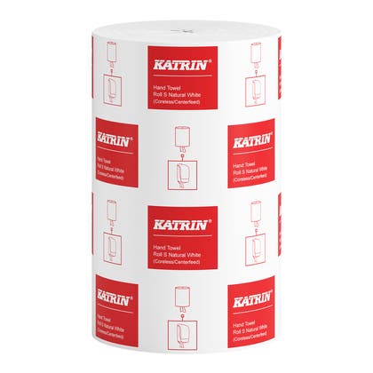 Handtorkrulle Bas S Coreless 1-lager Katrin 100 meter