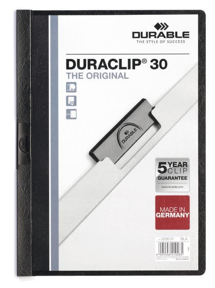 Klämmapp A4 Durable