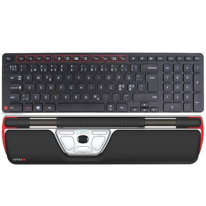 RollerMouse Red Plus + Tangentbord, trådlöst