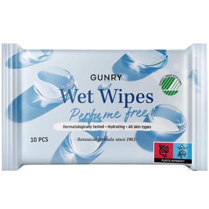 Våtservetter Gunry 10-pack