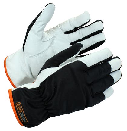 Handske Montage Getskinn Worksafe A10-122 12 par/fp