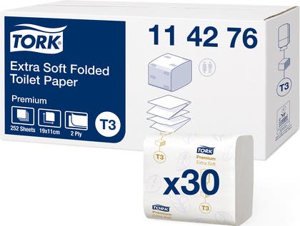 Toalettpapper Advanced vikt T3 vit Tork