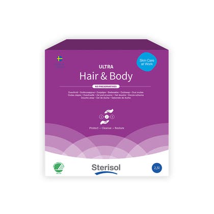 Duschtvål Ultra Hair & Body 2,5 Liter